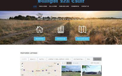 Billington Real Estate Plainview Website Design Project