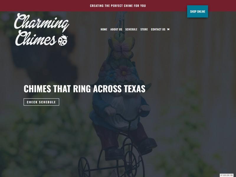 Charming Chimes Midland Website Design Project