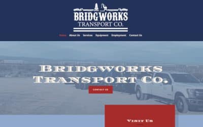 Bridgeworks Transportation: Building a Trucking Company Website