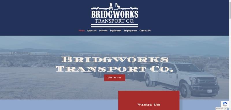 trucking company website