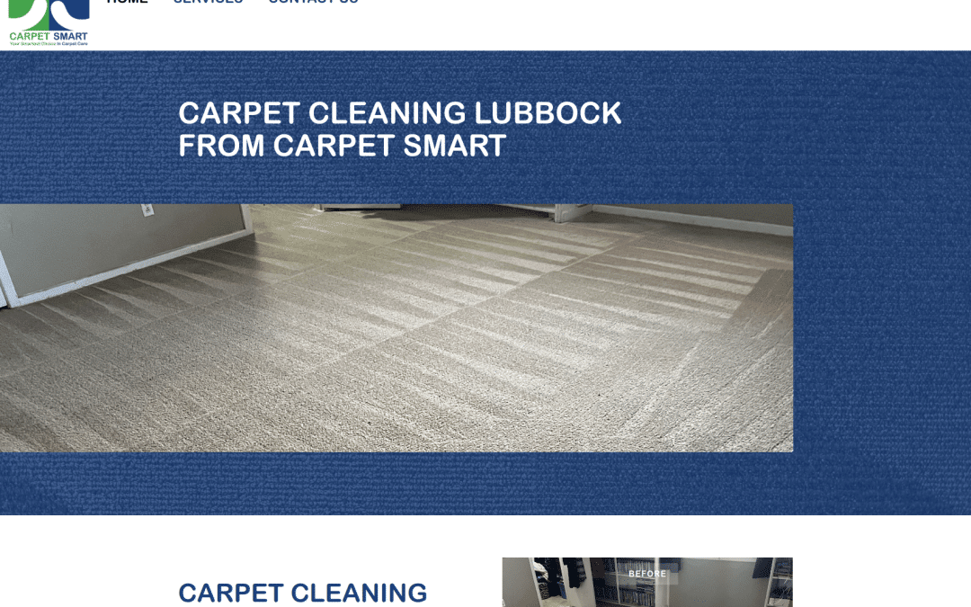 How to Build an Eye-Catching Website for Your Carpet Cleaning Business in Lubbock