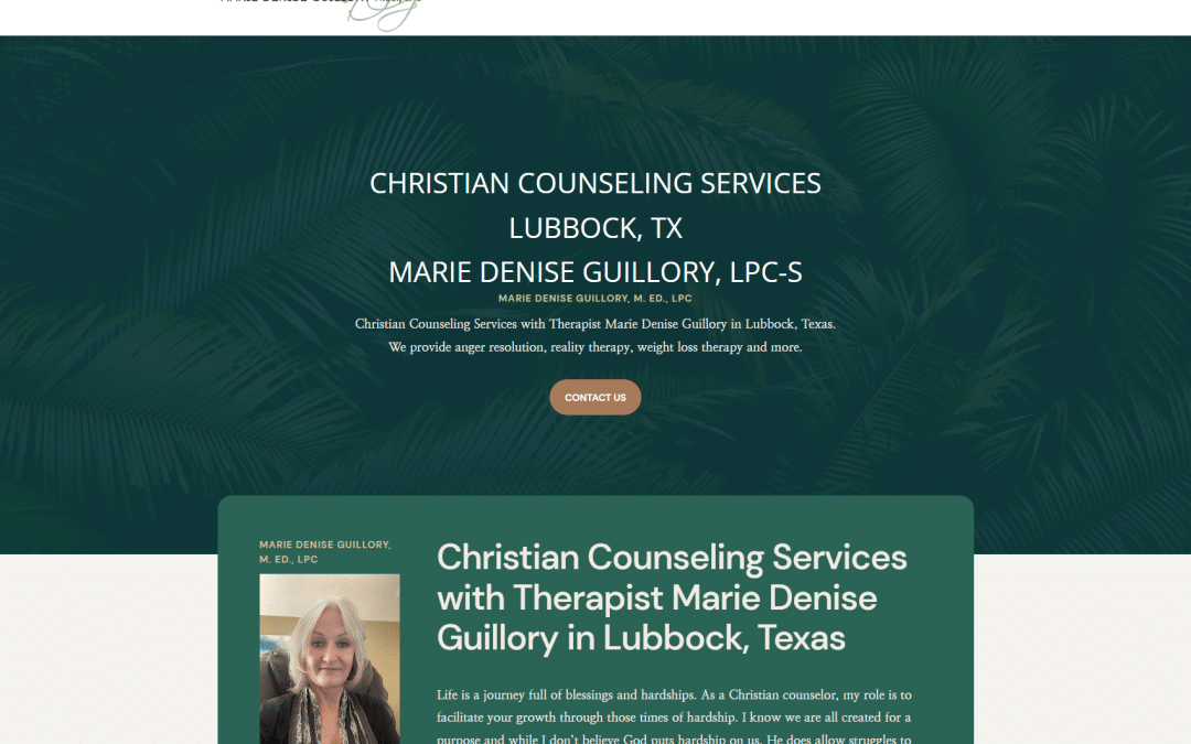 website for my counseling practice
