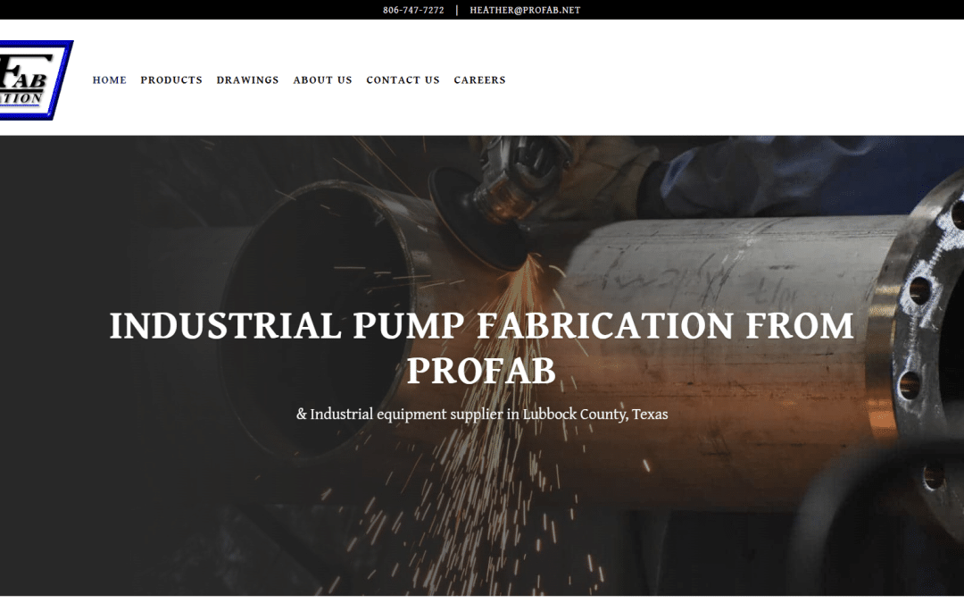 Profab’s New Website Design