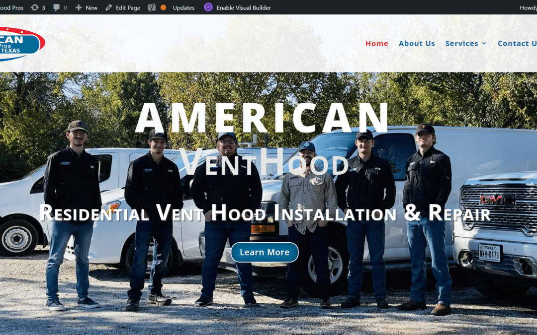Transforming Ventilation Excellence: Your Web Pro LLC’s Impact on American VentHood Pros’ Online Presence