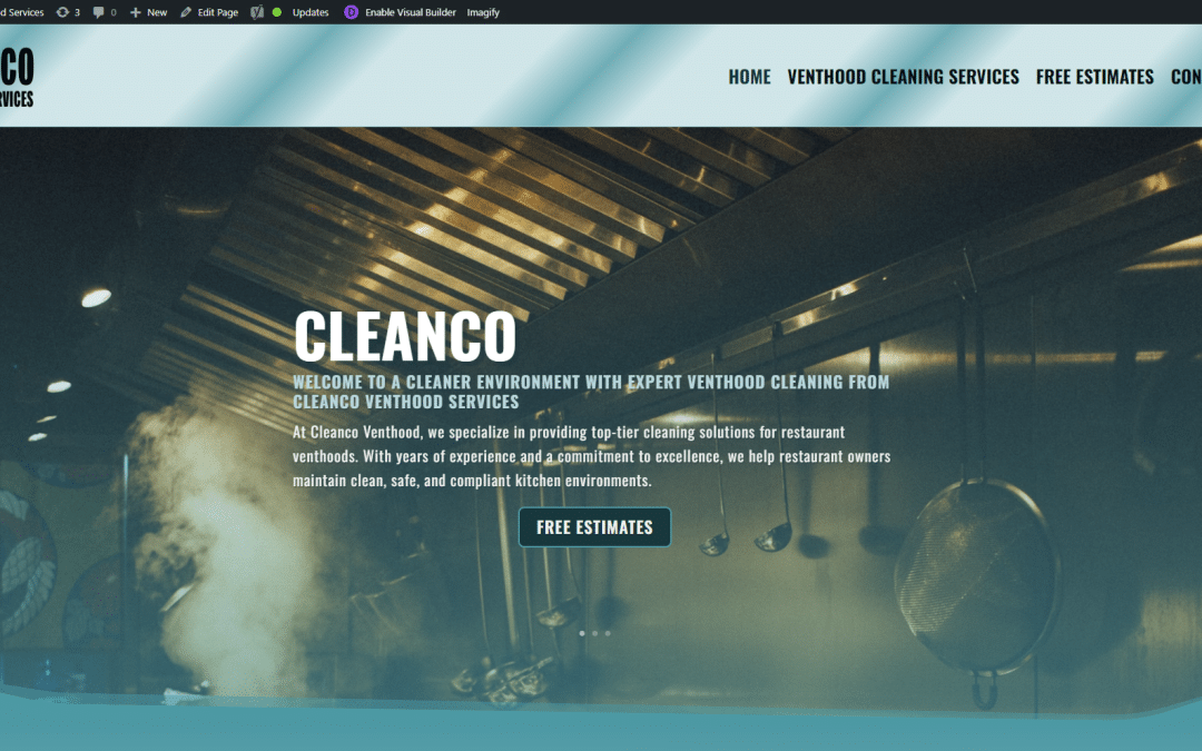 Transforming the Online Presence of Clean Co Venthood Service: A Journey with Your Web Pro