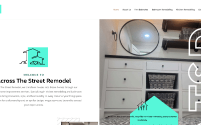 How Your Web Pro LLC Transformed Across The Street Remodel’s Online Presence