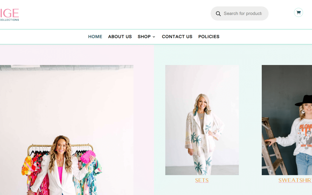 Crafting the Perfect Online Presence: Building a Website for Stephy Paige Boutique