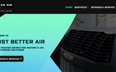 Your Web Pro LLC Builds a Custom Website for Just Better Air