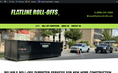 Flatline Roll-Offs Website: A Case Study in Digital Transformation