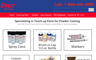 Your Web Pro Launches Orbit Paint & Powder into the Digital Sphere