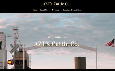 A Fresh Look for AZTX Cattle Co: Website Revamp by Your Web Pro