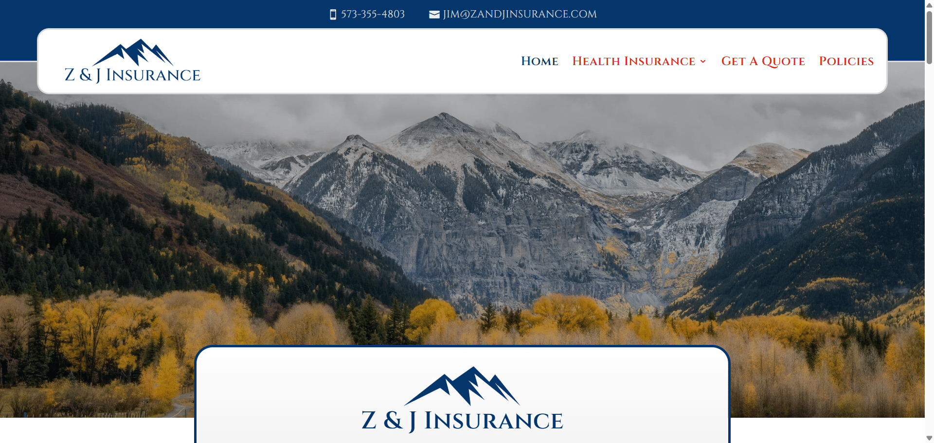 Insurance Website