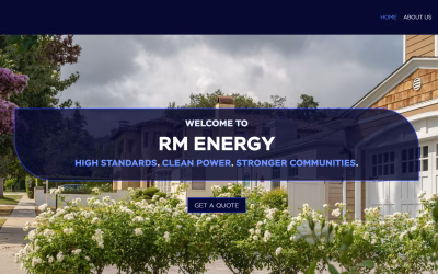 Case Study: Powering a New Website for RM Energy