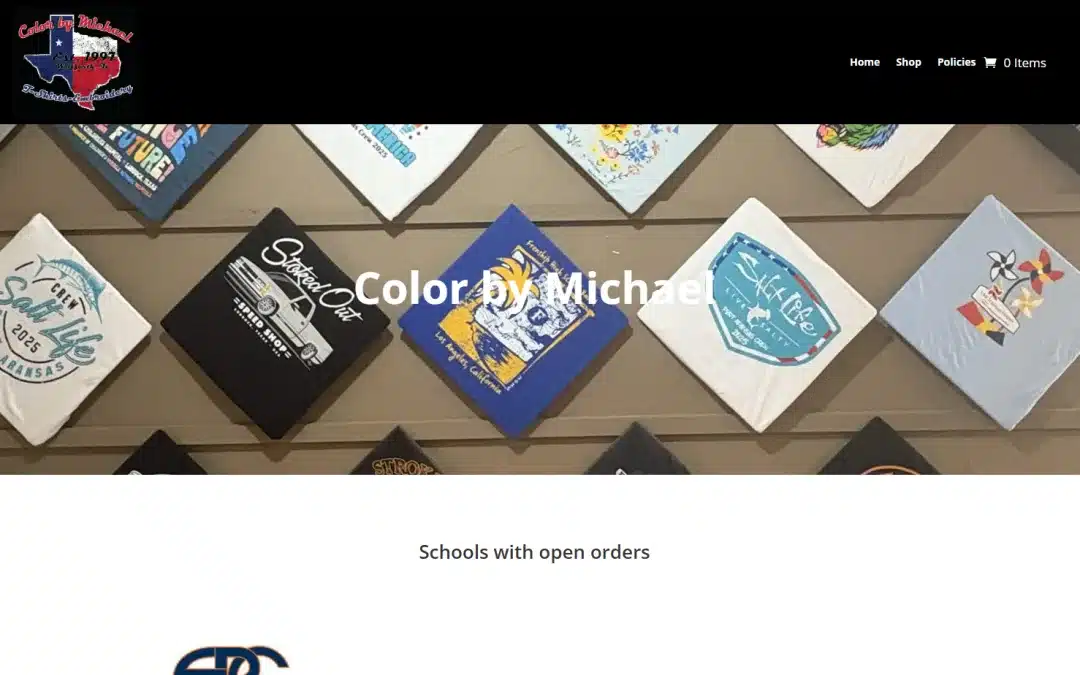 New Website Spotlight: Vibrant Design and E-Commerce for Color by Michael