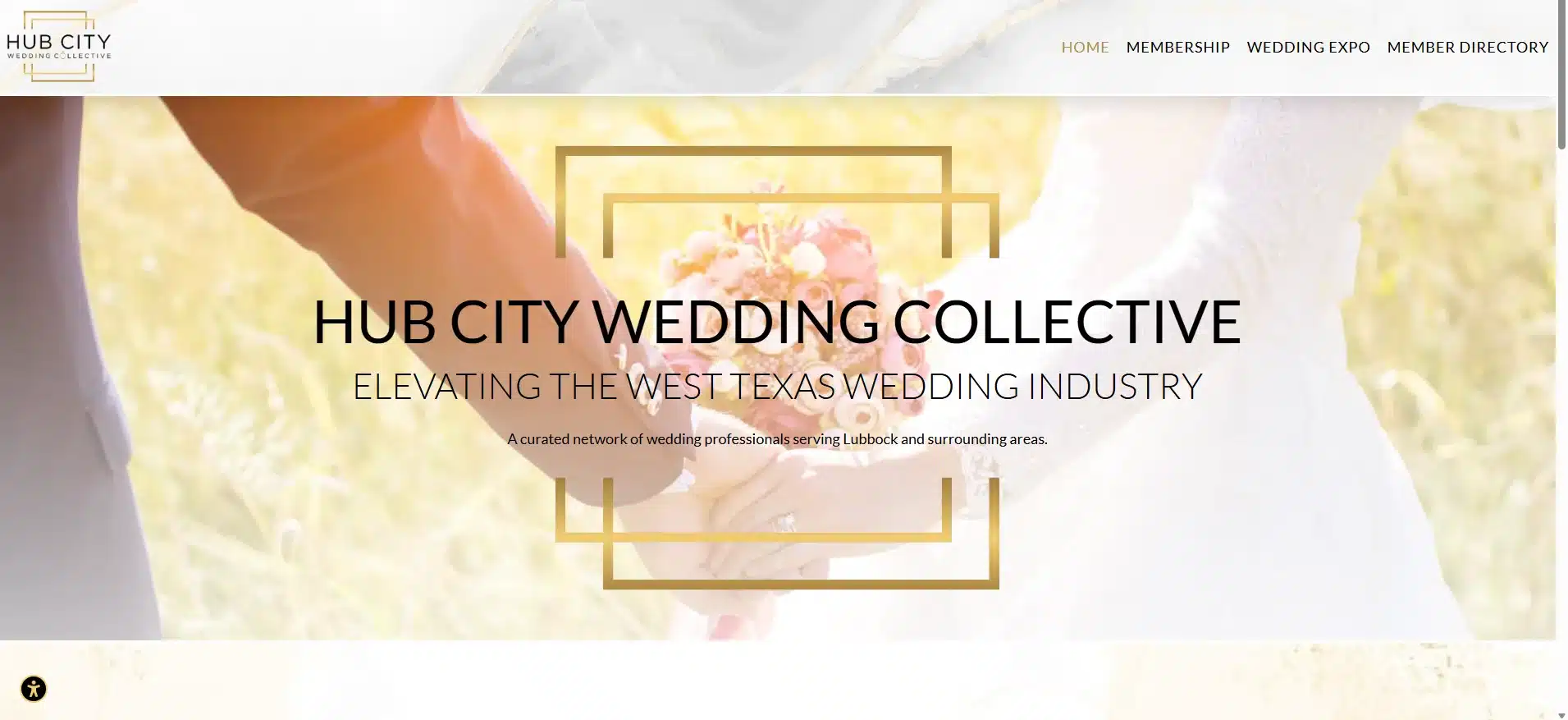 Home – Hub City Wedding Collective website