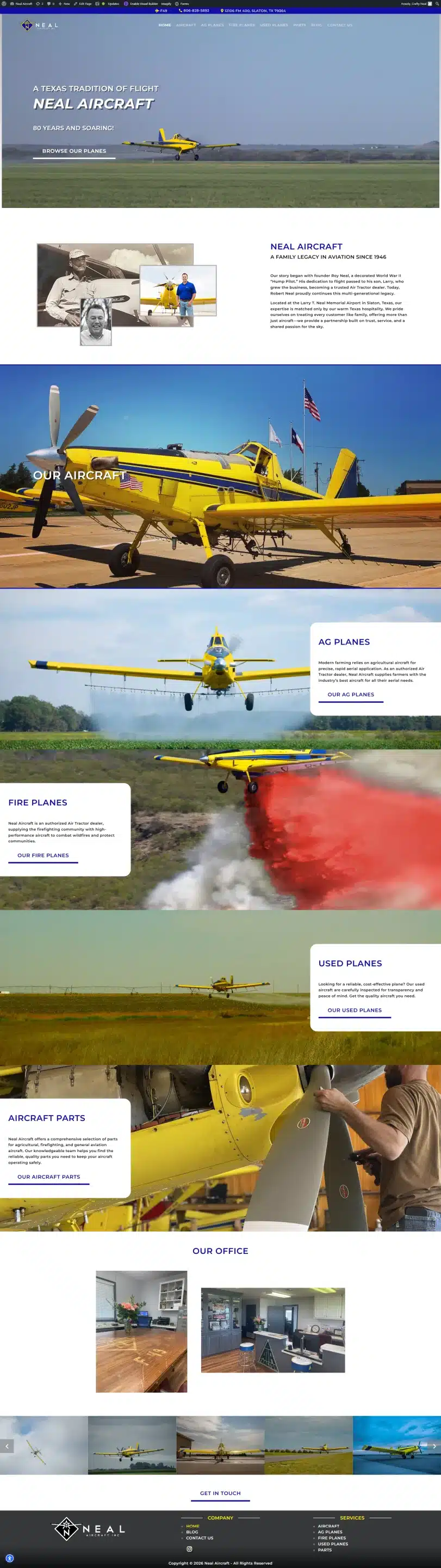 Neal Aircraft_ A Texas Tradition of Flight - 79 Years and Soaring! (1) New Website