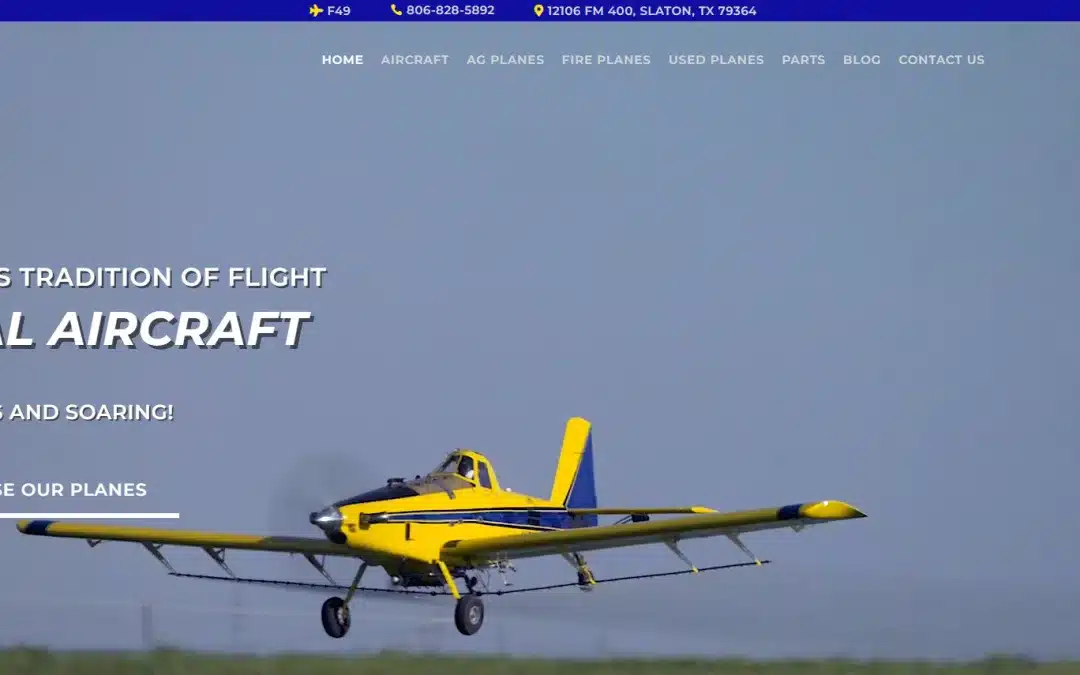 Client Spotlight: Elevating a Legacy with the New Website for Neal Aircraft
