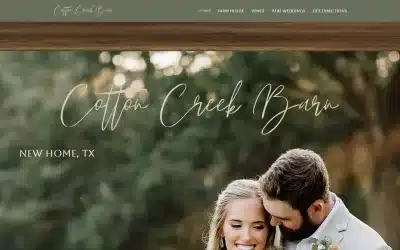 Designing a Digital Destination: How Your Web Pro Built a Custom Site for Cotton Creek Barn