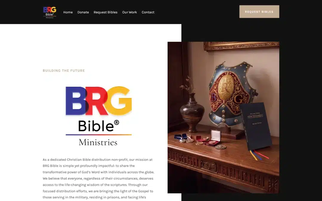 Spotlight: Bringing the BRG Bible Online with Custom Web Design