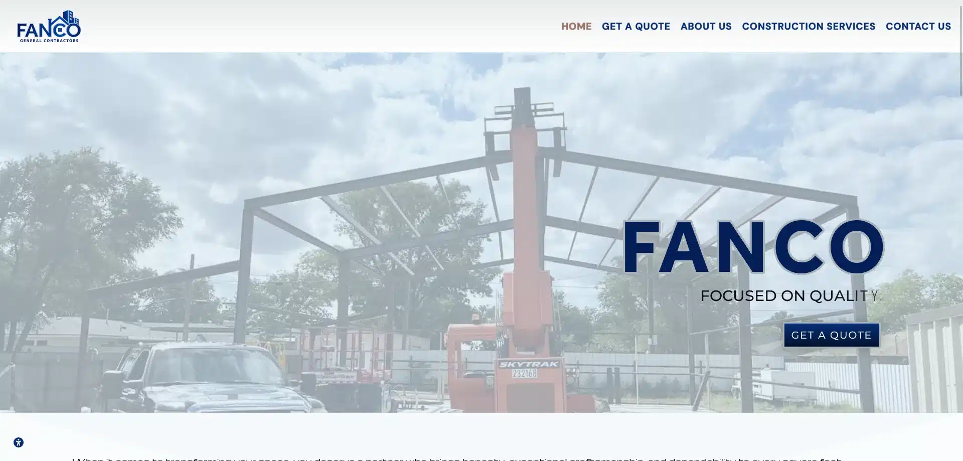 Home-Fanco-General-Contractors Web Presence